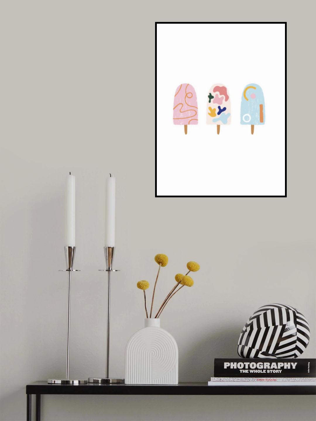 Trendy Lollies Poster och Canvastavla