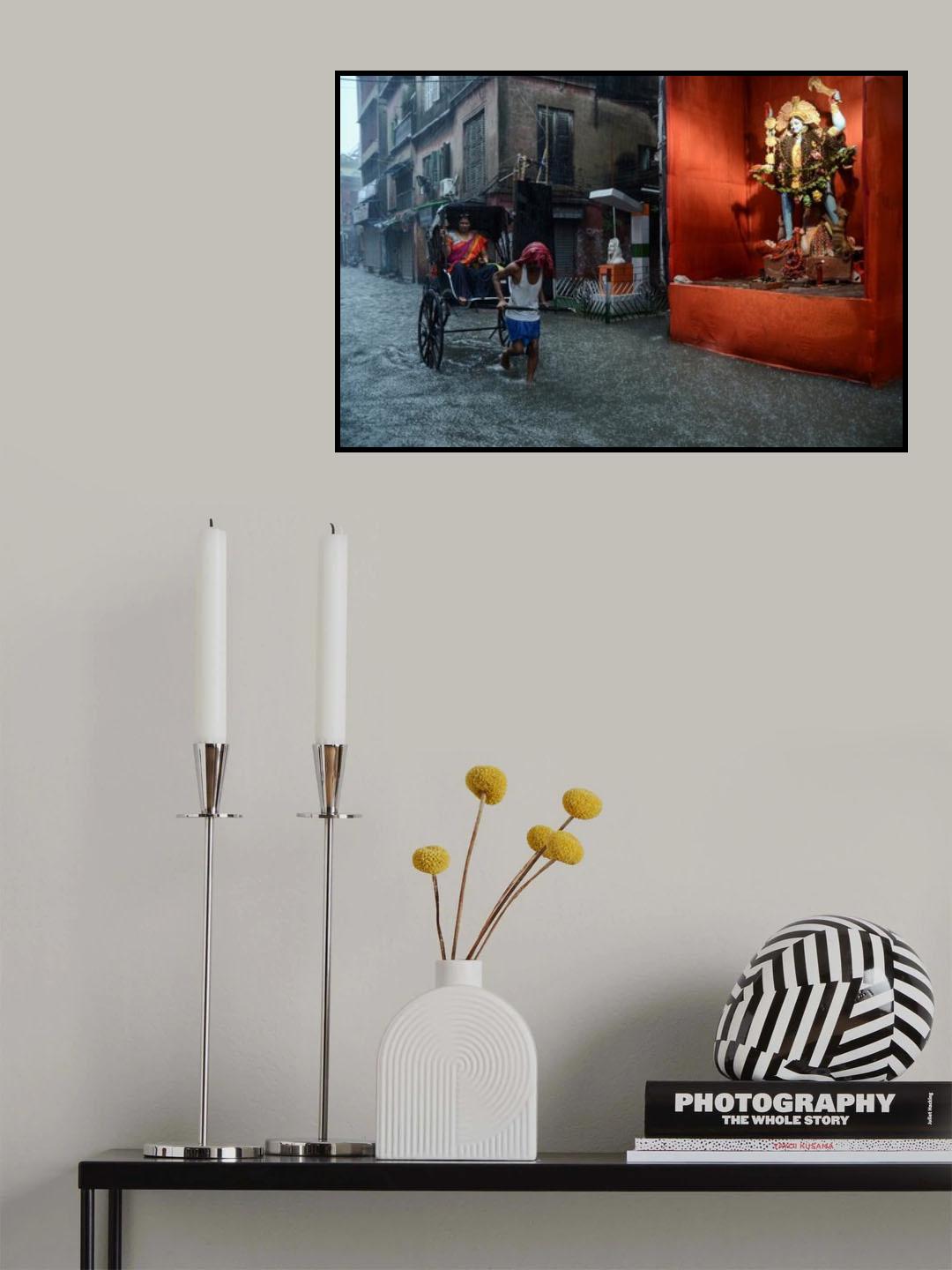 Destructive Downpour Poster och Canvastavla
