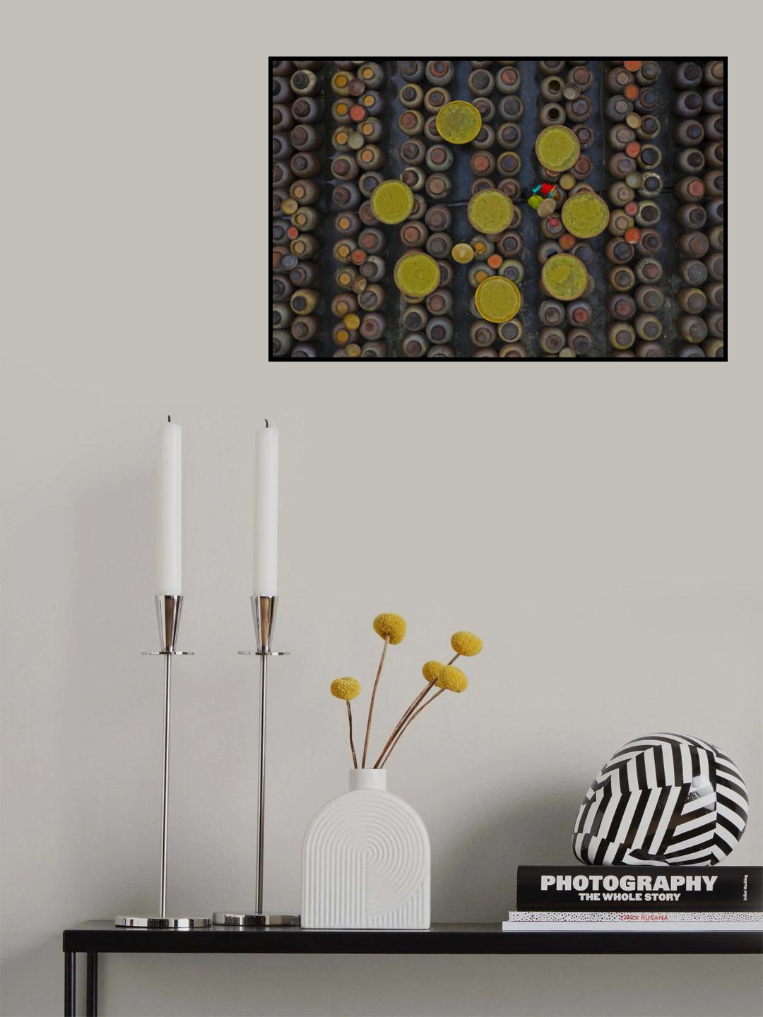 Soy sauce making Poster och Canvastavla