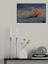 Eruption at dawn Poster och Canvastavla