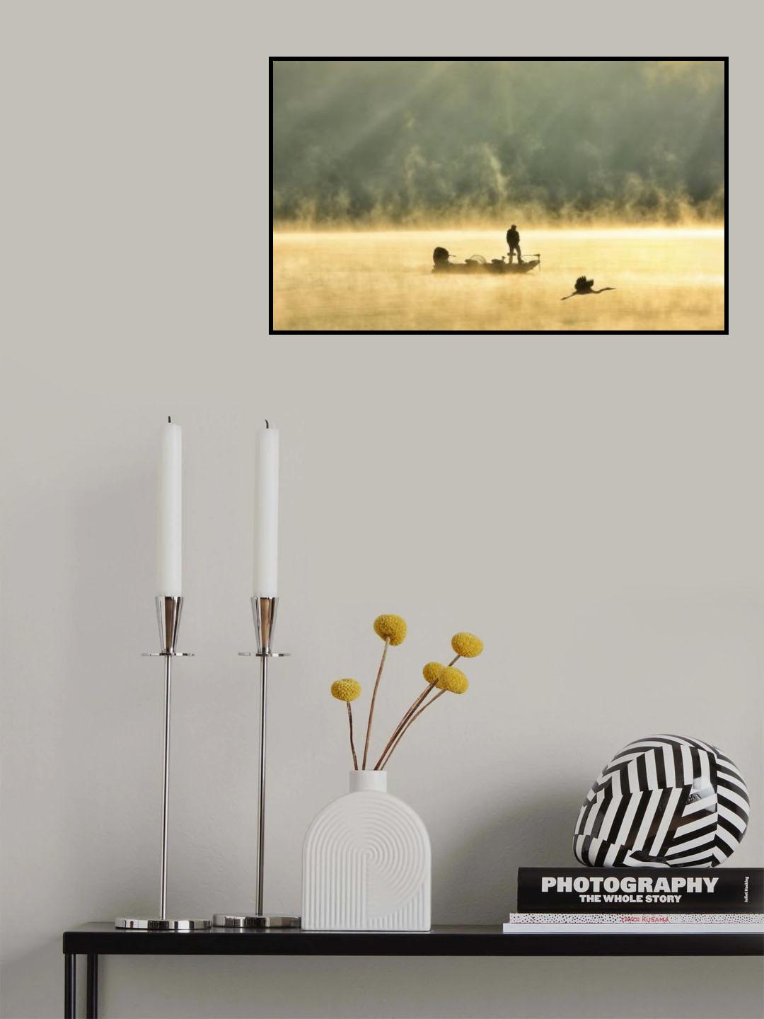 A good fishing day Poster och Canvastavla