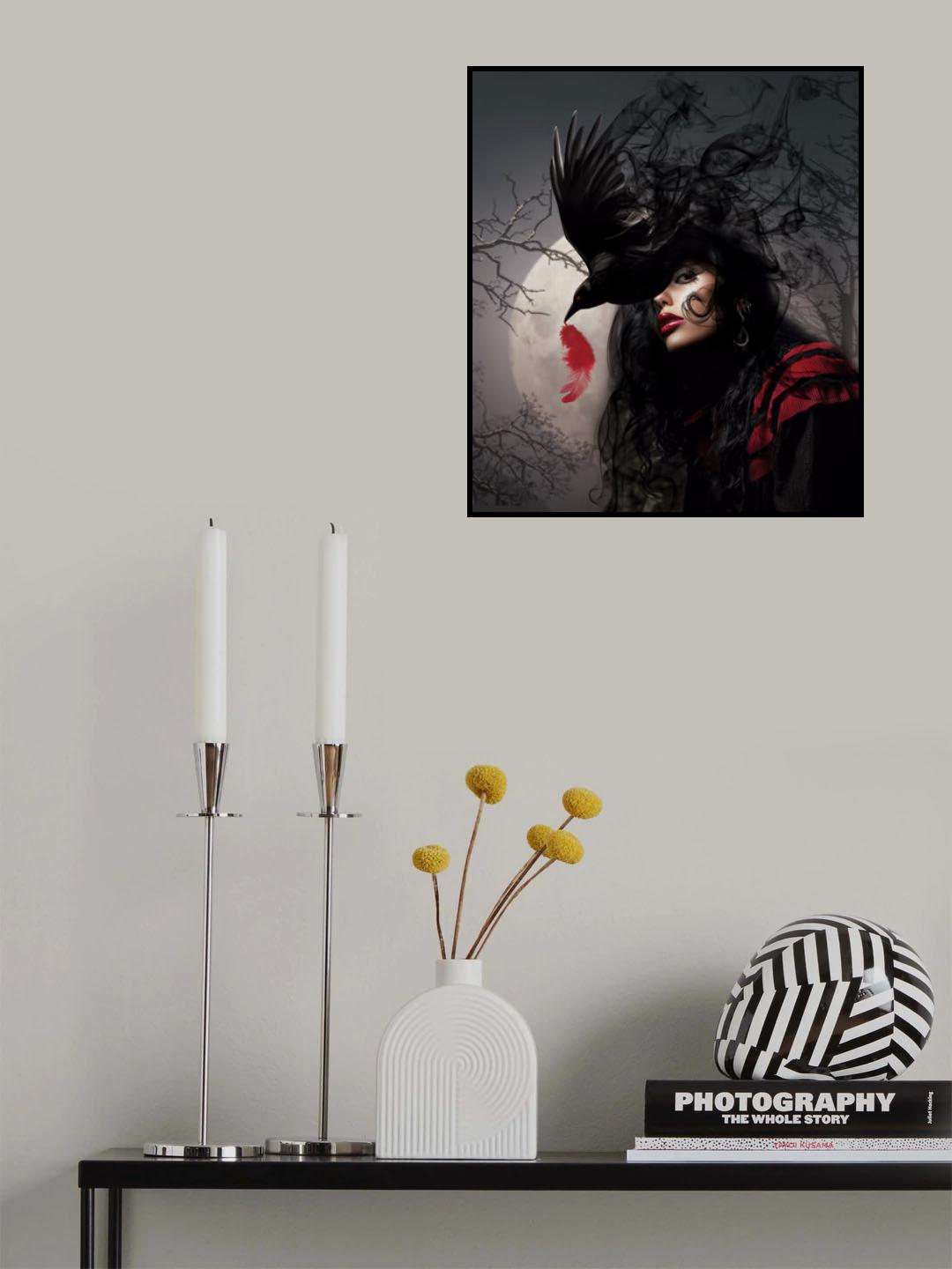 Crow Poster och Canvastavla