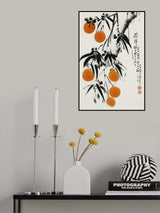 Japanese Oranges Poster och Canvastavla