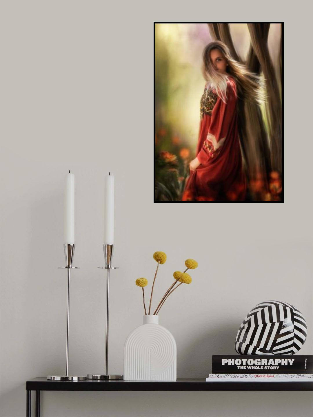 ...in the light of hidden flowers... Poster och Canvastavla