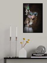 Little  flower girl Poster och Canvastavla