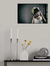 Silent Flower Poster och Canvastavla