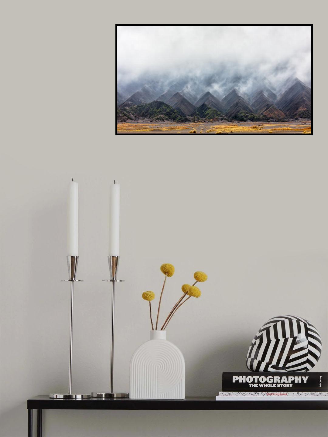Triangle Hills Poster och Canvastavla