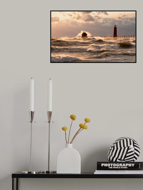 Raging Lake Poster och Canvastavla