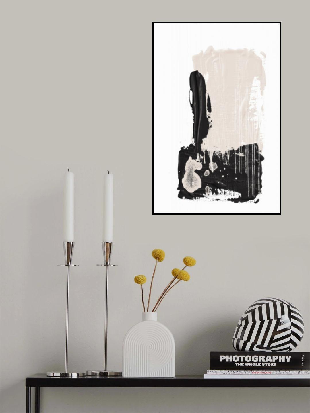 Black and White Poster och Canvastavla