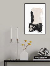 Black and White Poster och Canvastavla