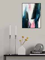 Abstract 43 Poster och Canvastavla