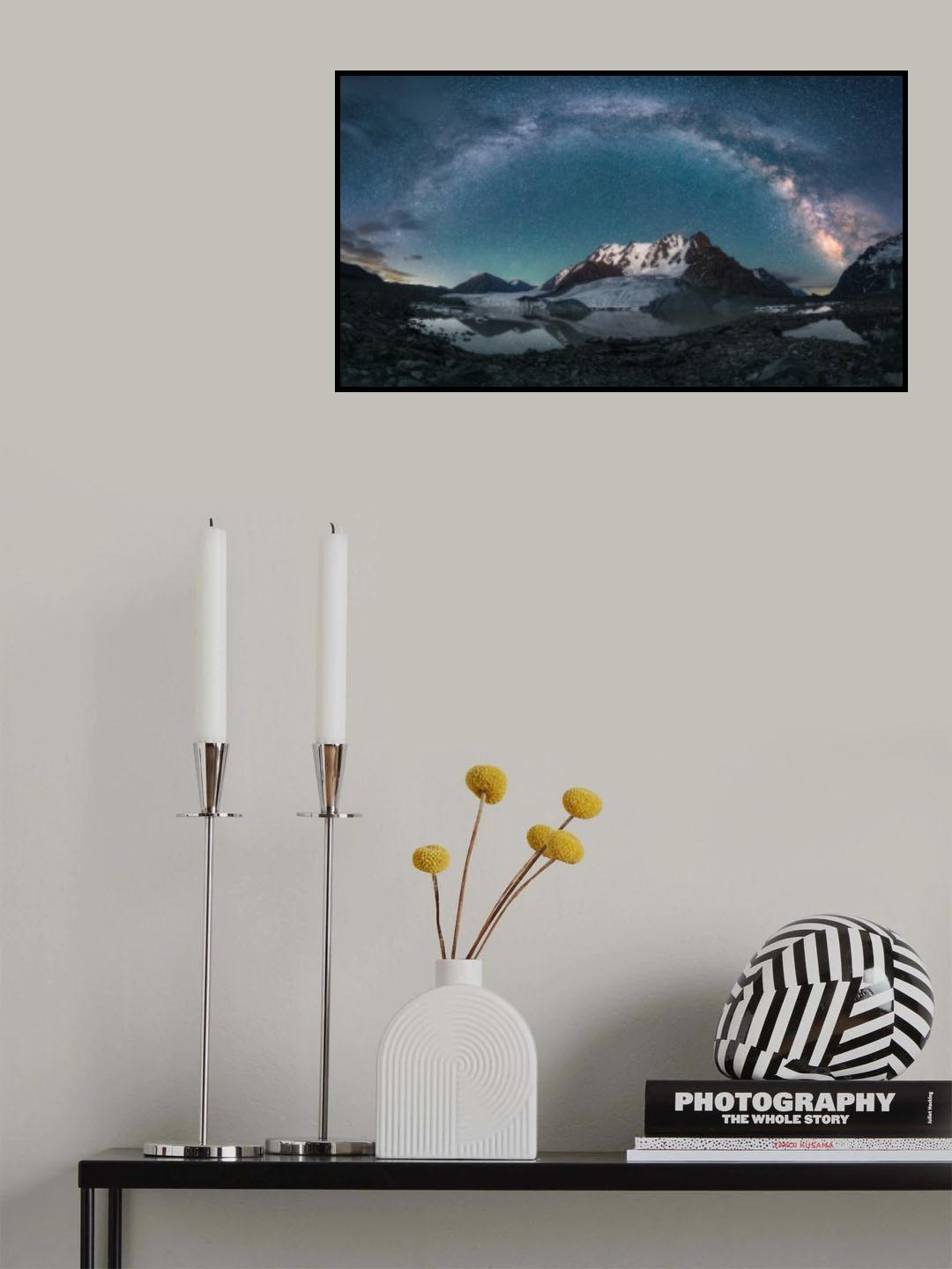 Milky Way on Bogda Poster och Canvastavla