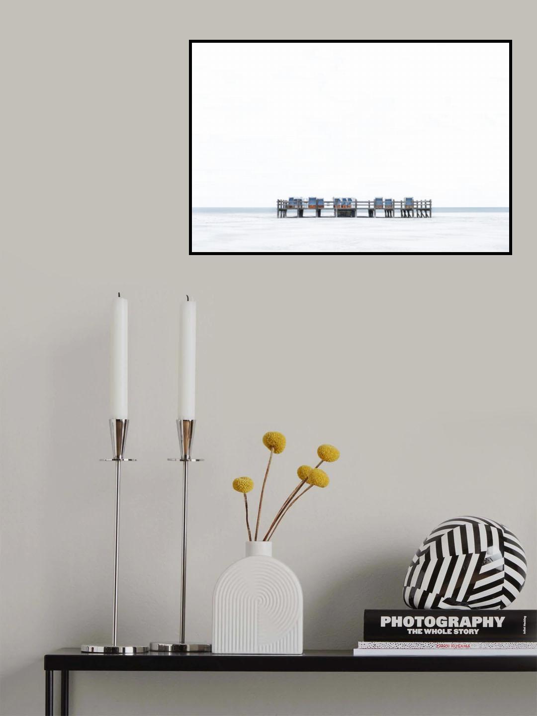 on the beach Poster och Canvastavla