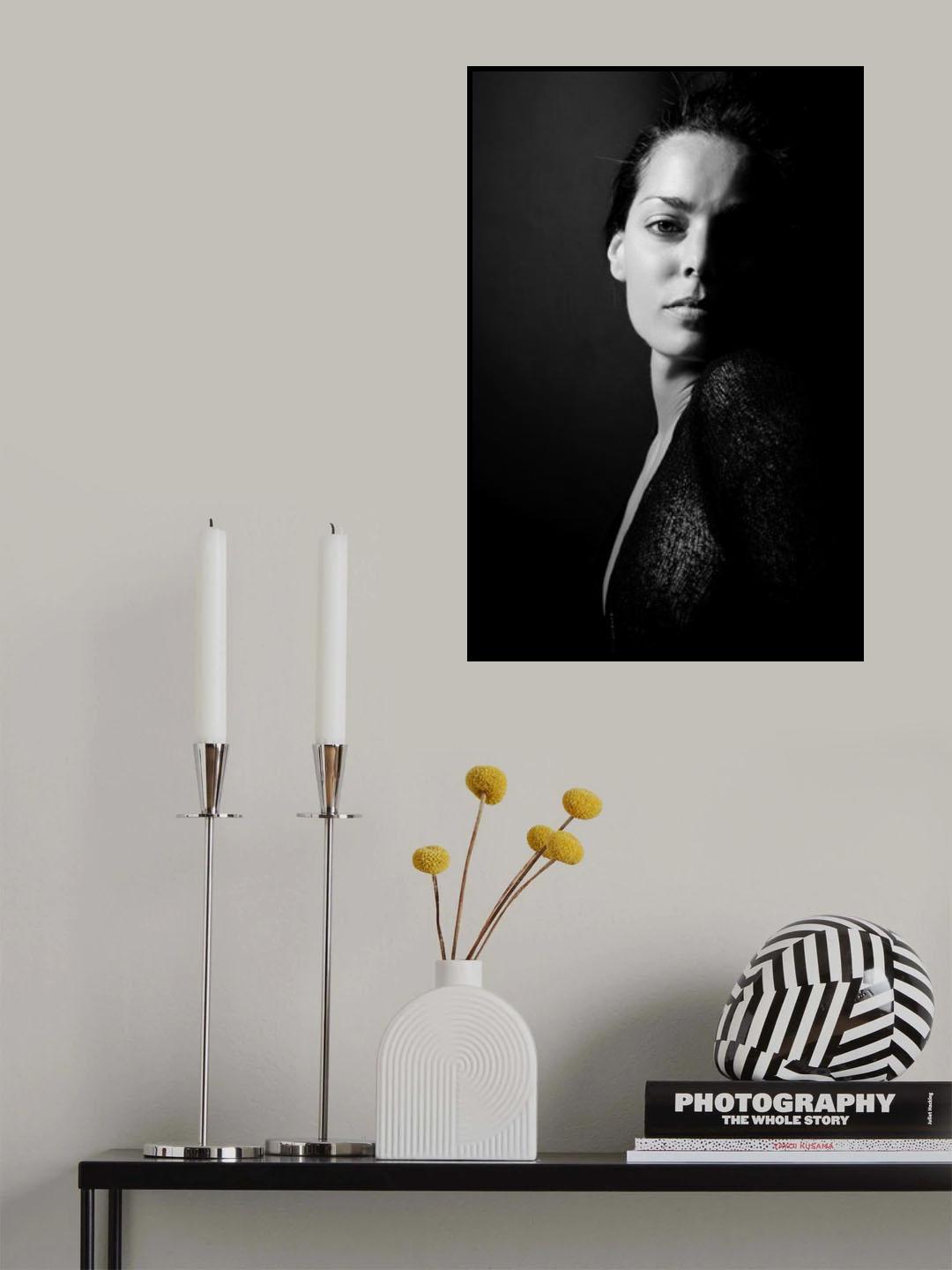 half moon Poster och Canvastavla