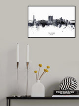 Telford England Skyline Poster och Canvastavla