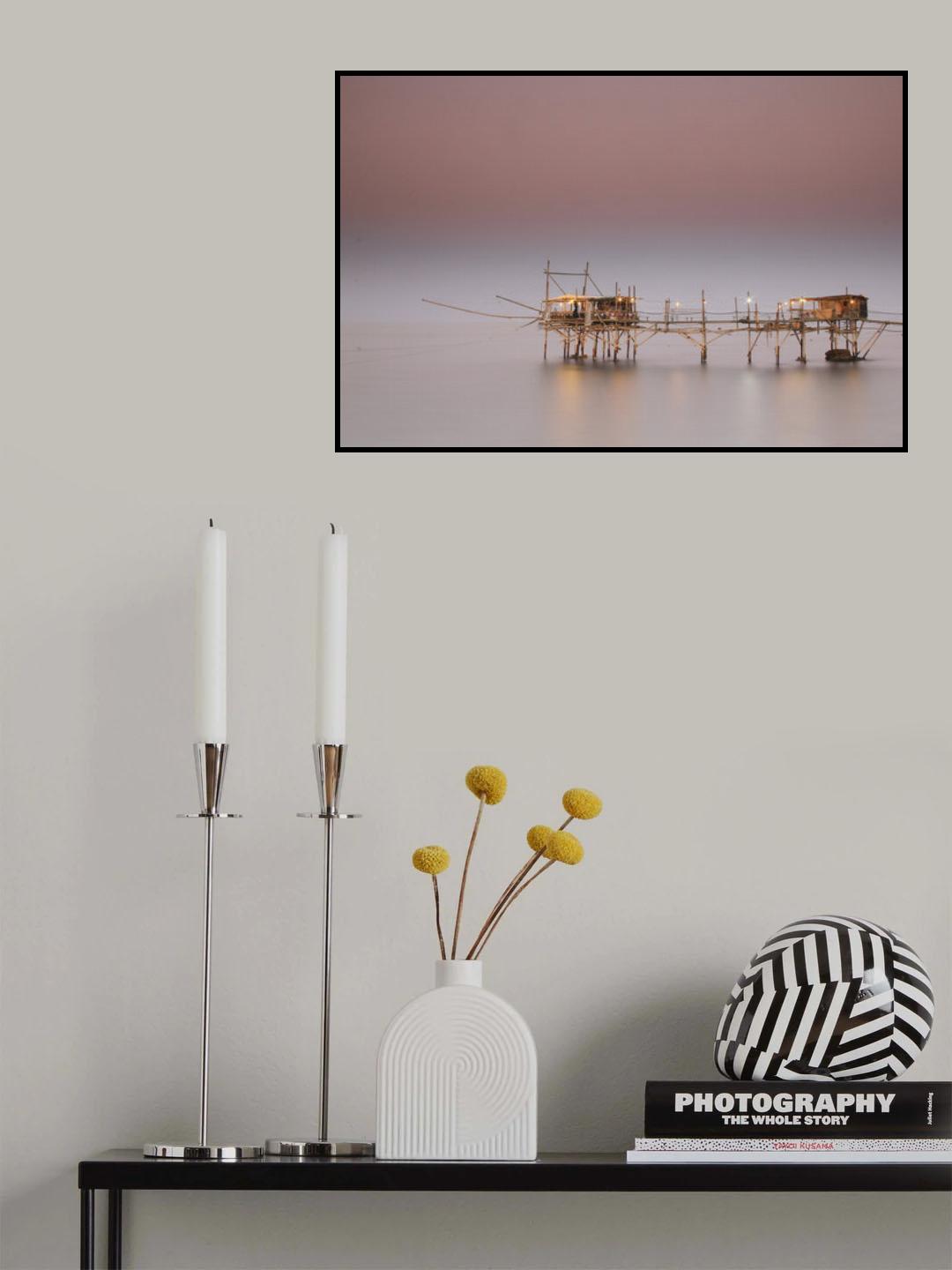 peace and silence susnset Poster och Canvastavla