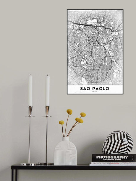 Sao Paolo Poster och Canvastavla