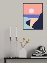 Minimalist West View Poster och Canvastavla