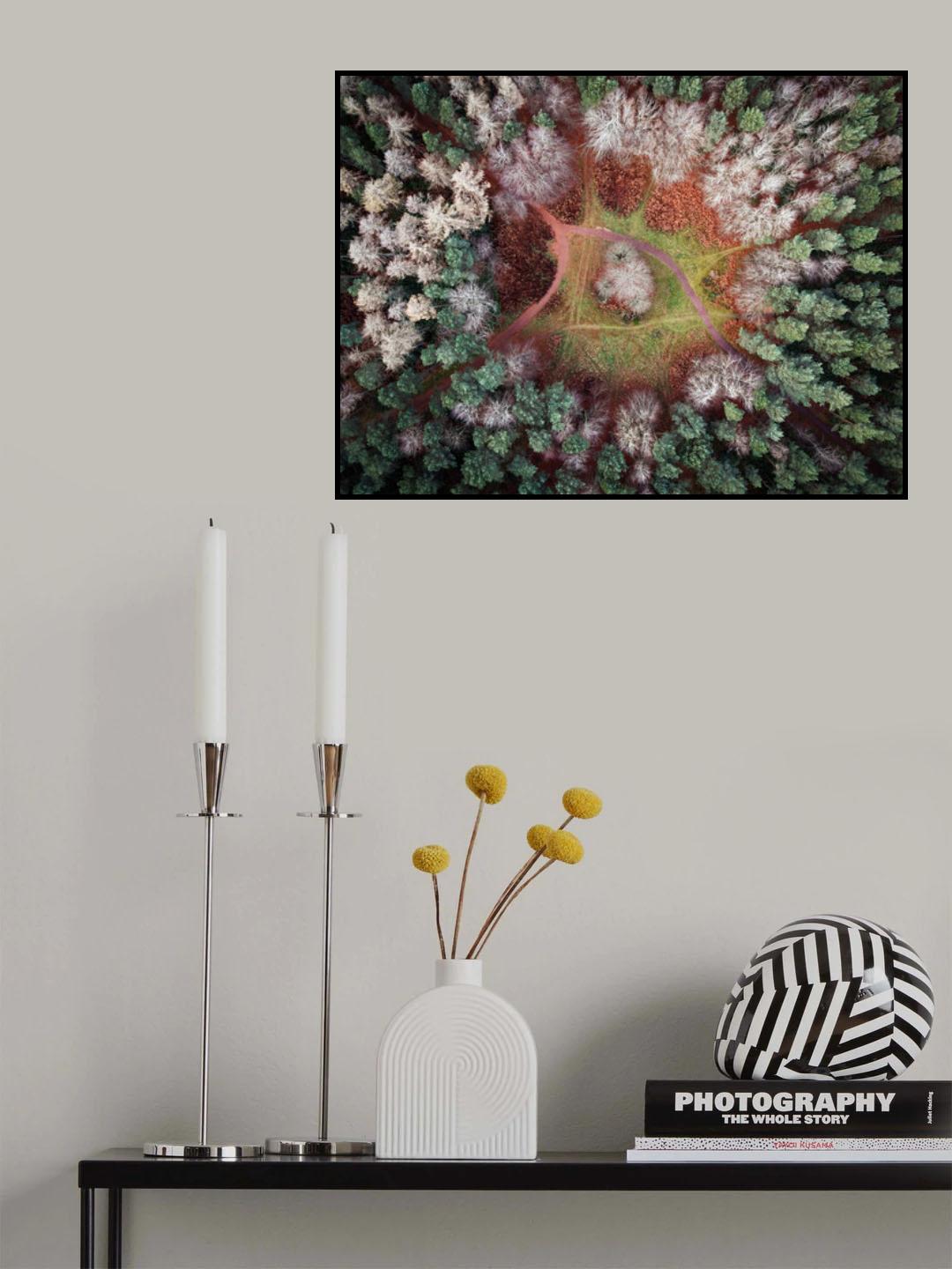 Autumn into Winter Poster och Canvastavla