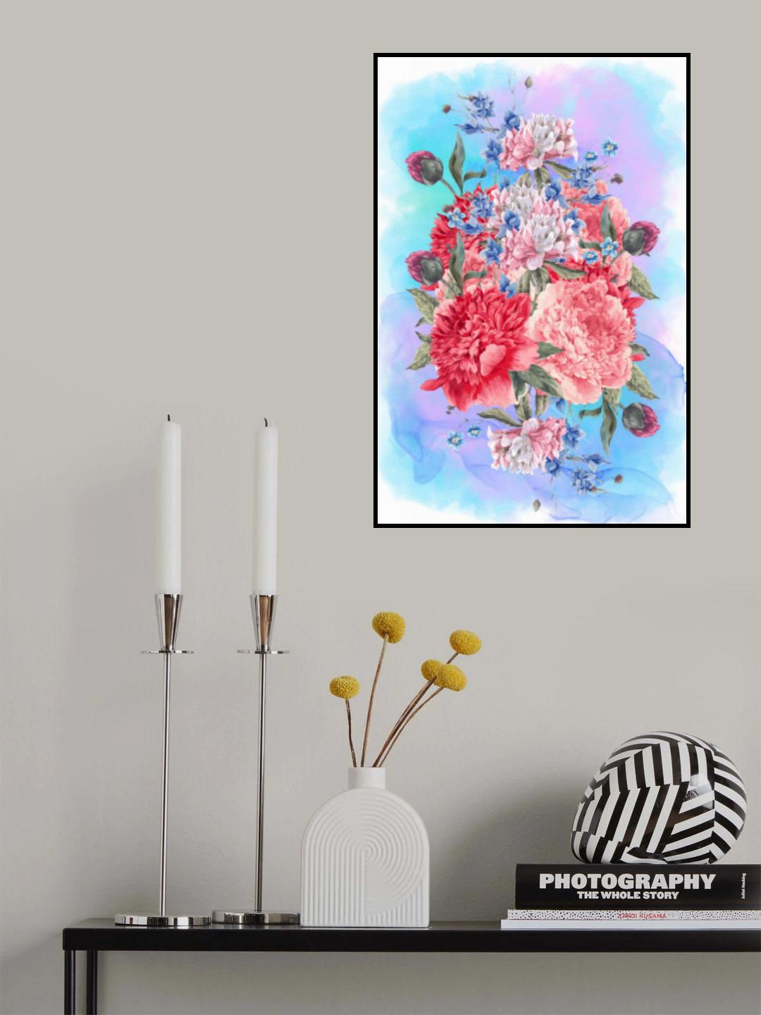 Bouquet of flowers Poster och Canvastavla