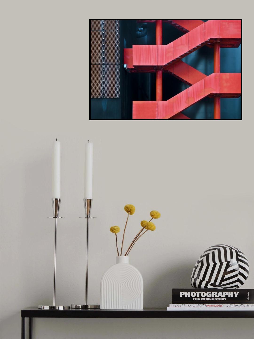 red route Poster och Canvastavla