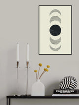 Boho Sun and Moon #4 Poster och Canvastavla