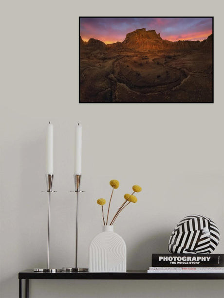 Badlands Poster och Canvastavla