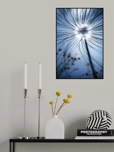 Botanic Blue Poster och Canvastavla