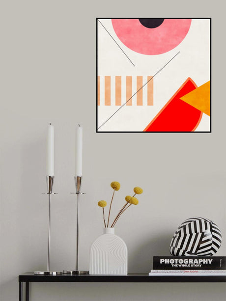 Mid Bauhaus Geometry 2 Poster och Canvastavla