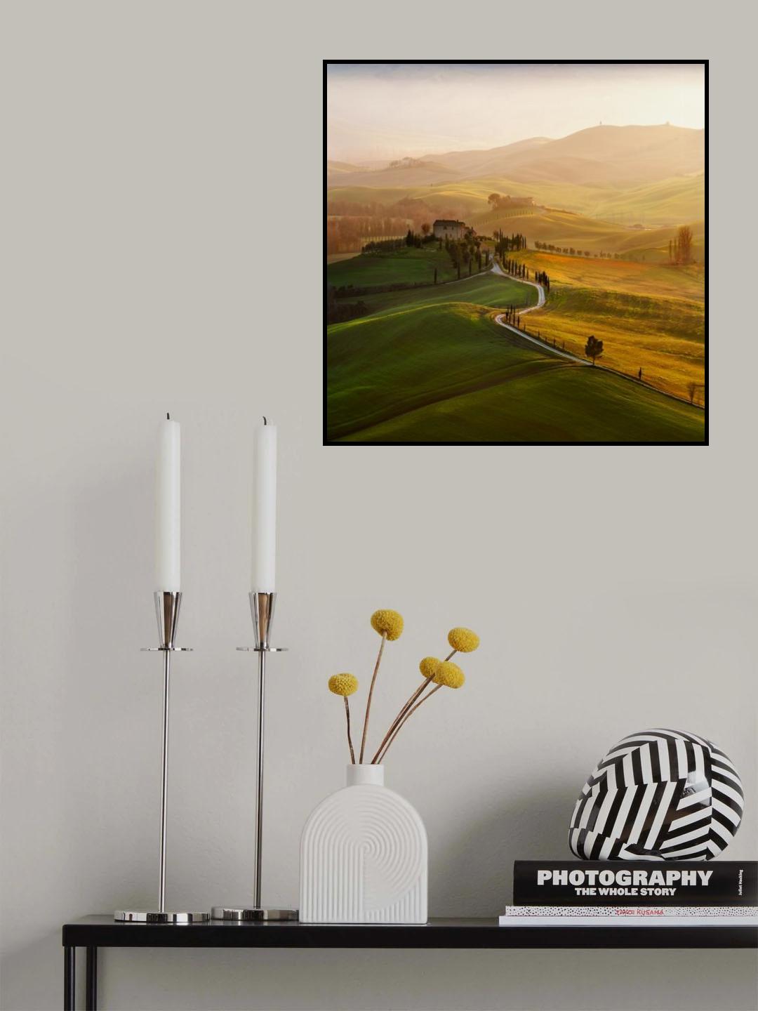Val d\'Orcia Poster och Canvastavla