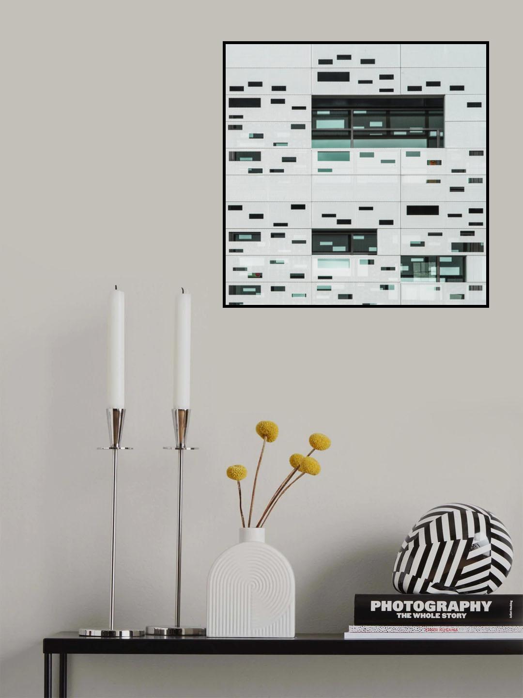 School behind the wall Poster och Canvastavla