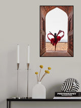 Taj Mahal's Heart Poster och Canvastavla