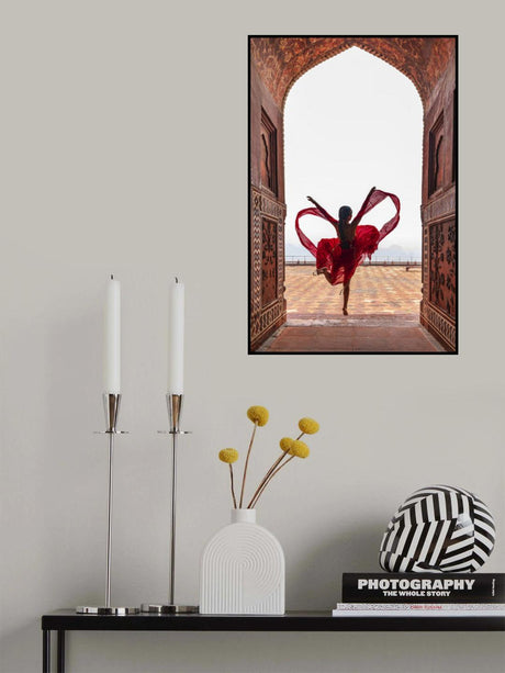 Taj Mahal's Heart Poster och Canvastavla