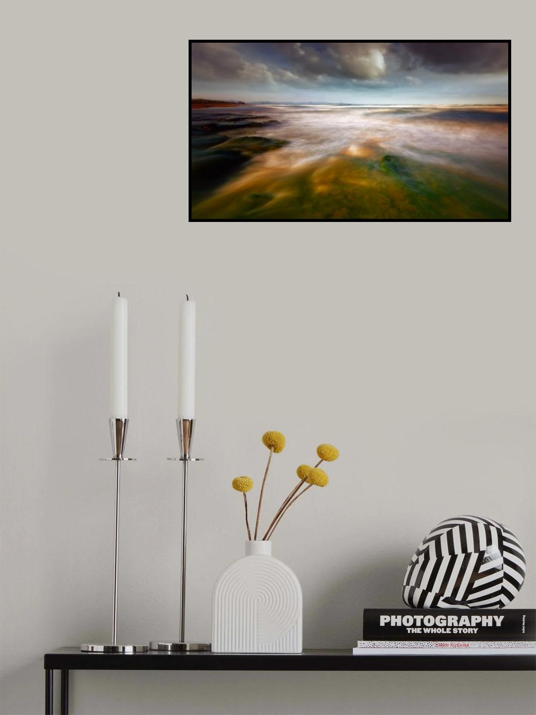 Seaside abstraction Poster och Canvastavla