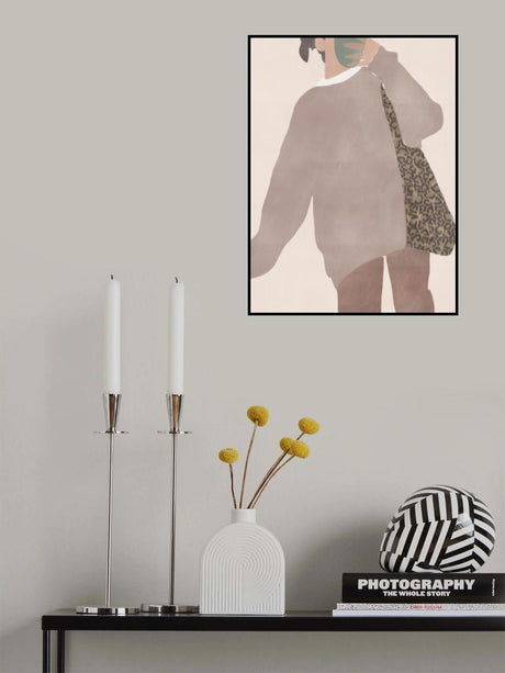 Leopard Tote Poster och Canvastavla