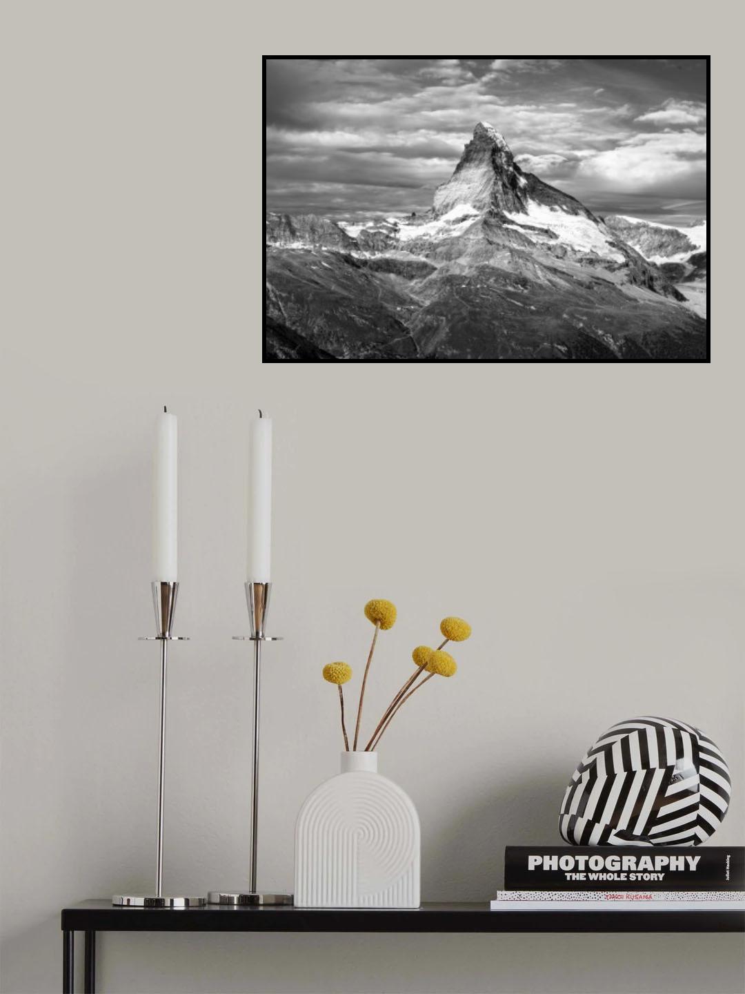 Matterhorn Glory Poster och Canvastavla