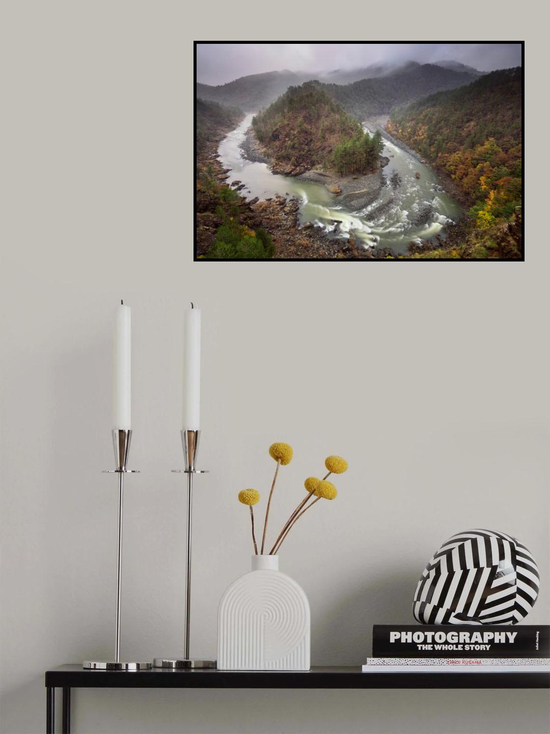 Orba River Poster och Canvastavla