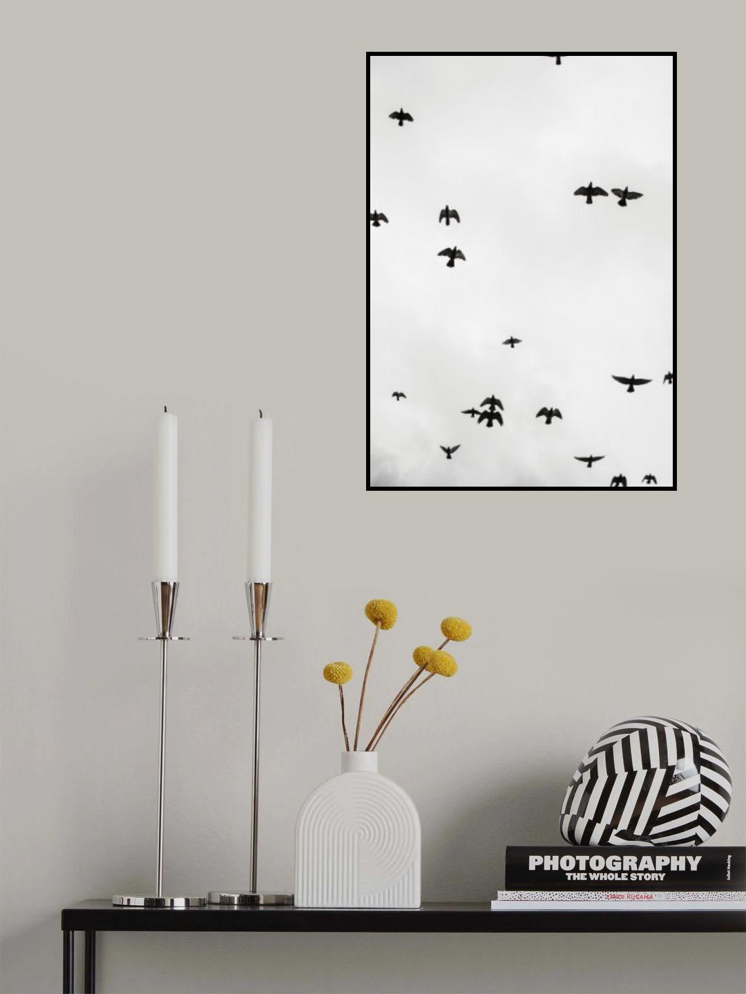 Flight &amp; Freedom No4 Poster och Canvastavla