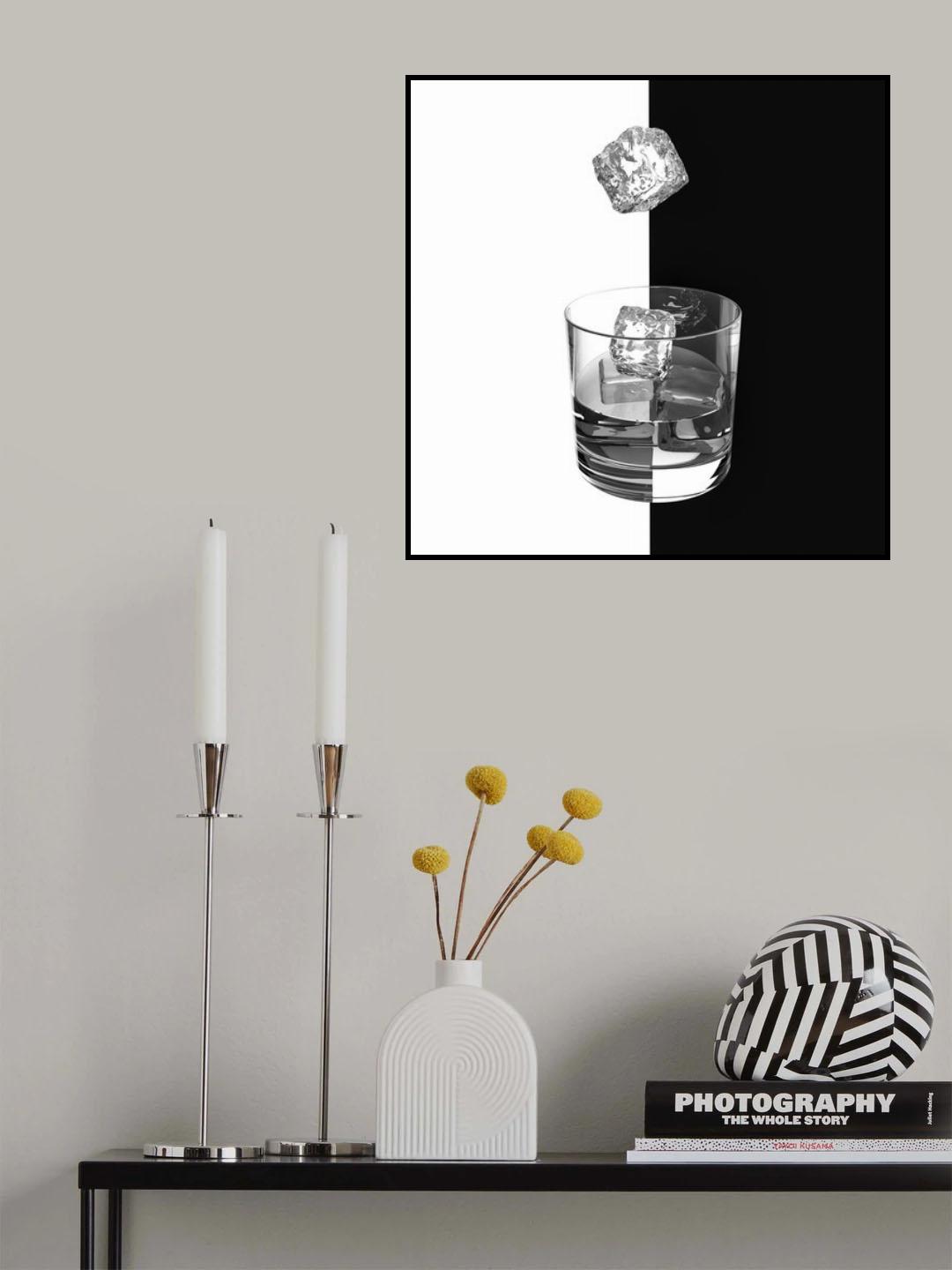 Ice and Wine Poster och Canvastavla