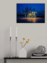 Dubai Nights Poster och Canvastavla