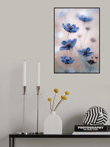 Cosmos blue Poster och Canvastavla