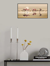 FLAMINGOS Poster och Canvastavla