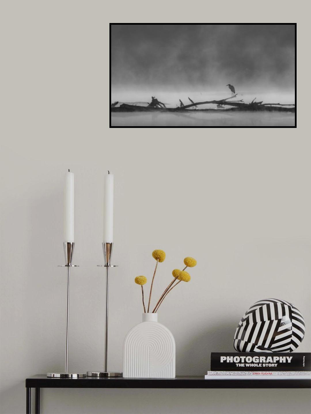 Misty morning Poster och Canvastavla