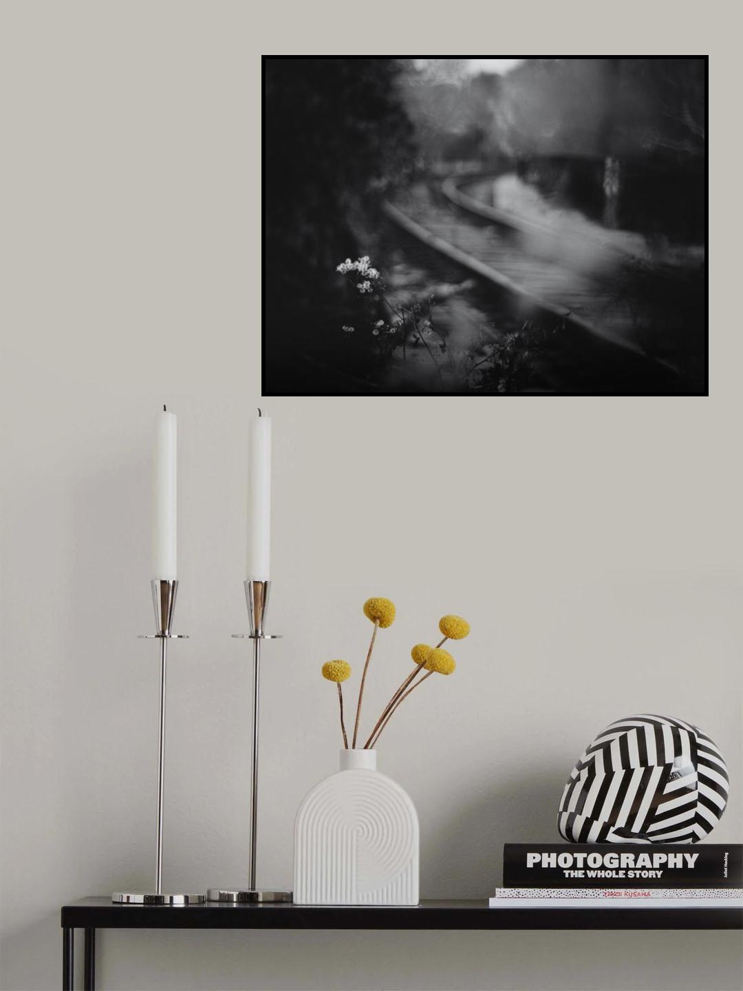 can't leave black Poster och Canvastavla