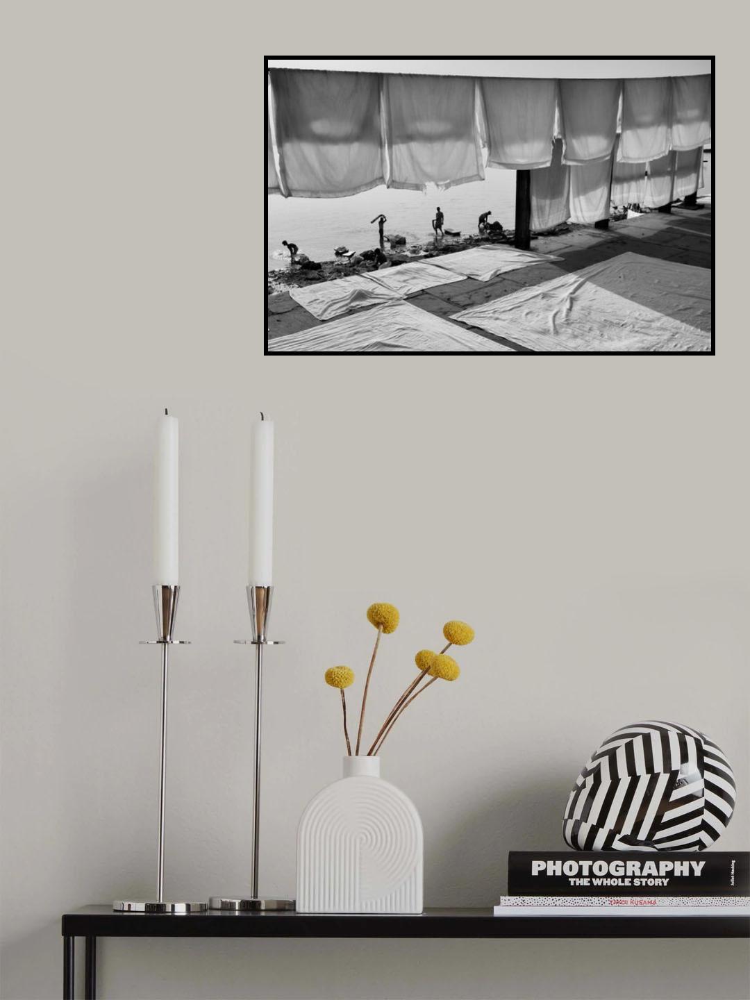 Washing Work Poster och Canvastavla