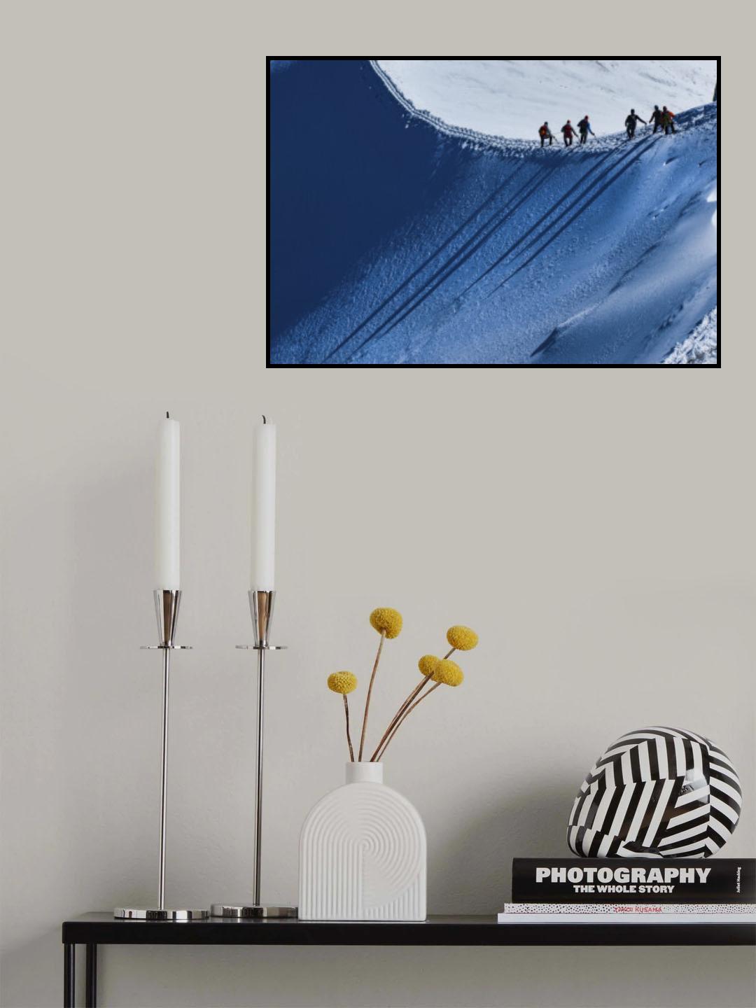 dangerous slope Poster och Canvastavla