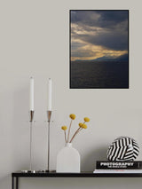 stormy weather and seascape Poster och Canvastavla