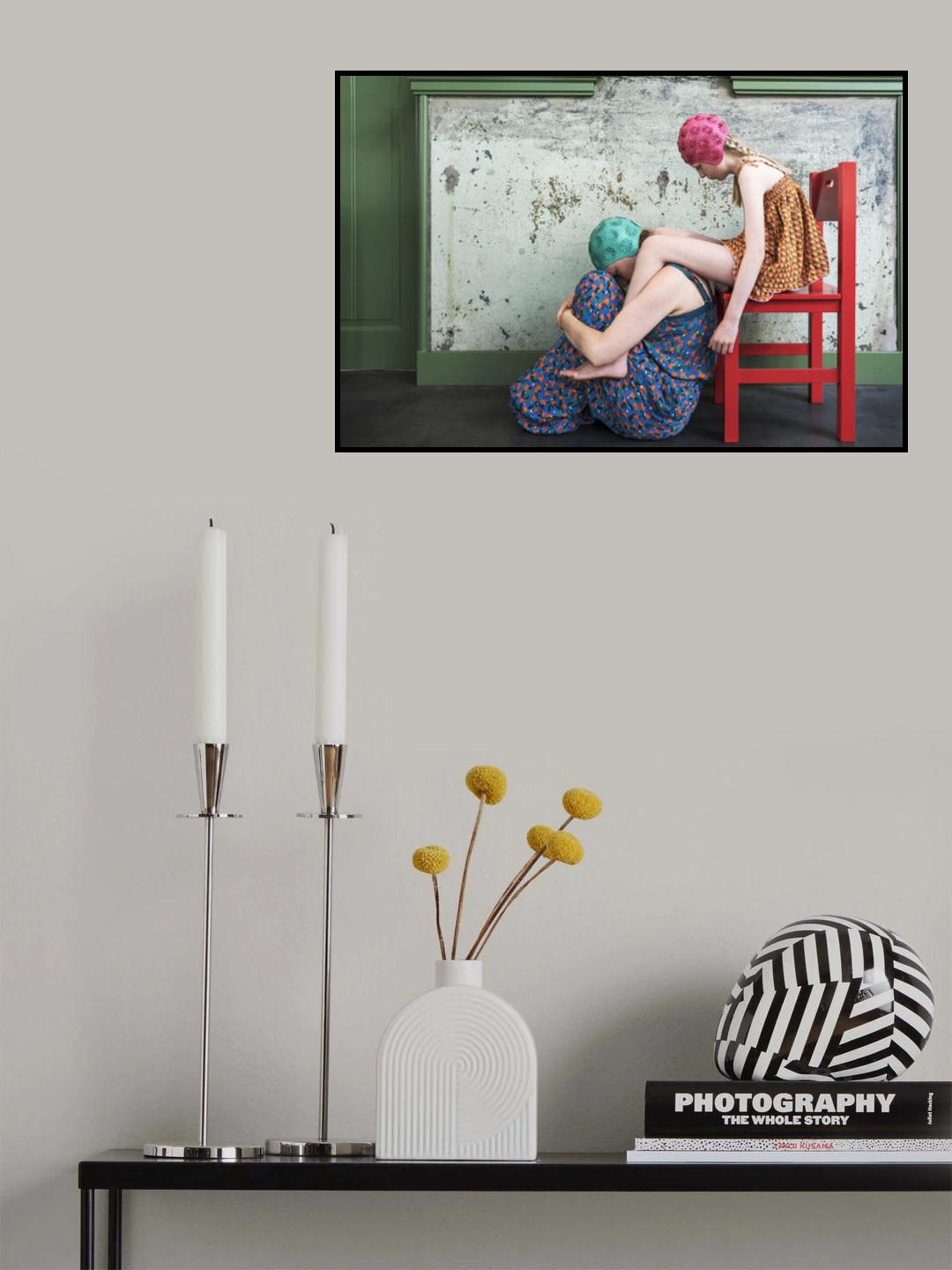 Seated Poster och Canvastavla