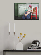Seated Poster och Canvastavla