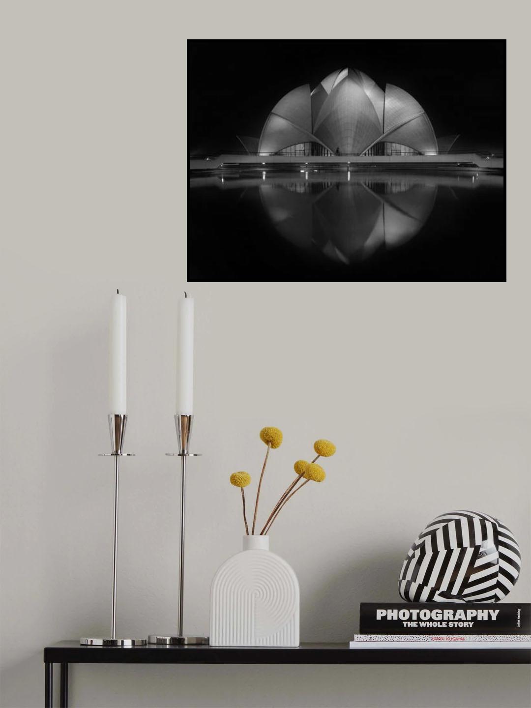The Night Glow Poster och Canvastavla